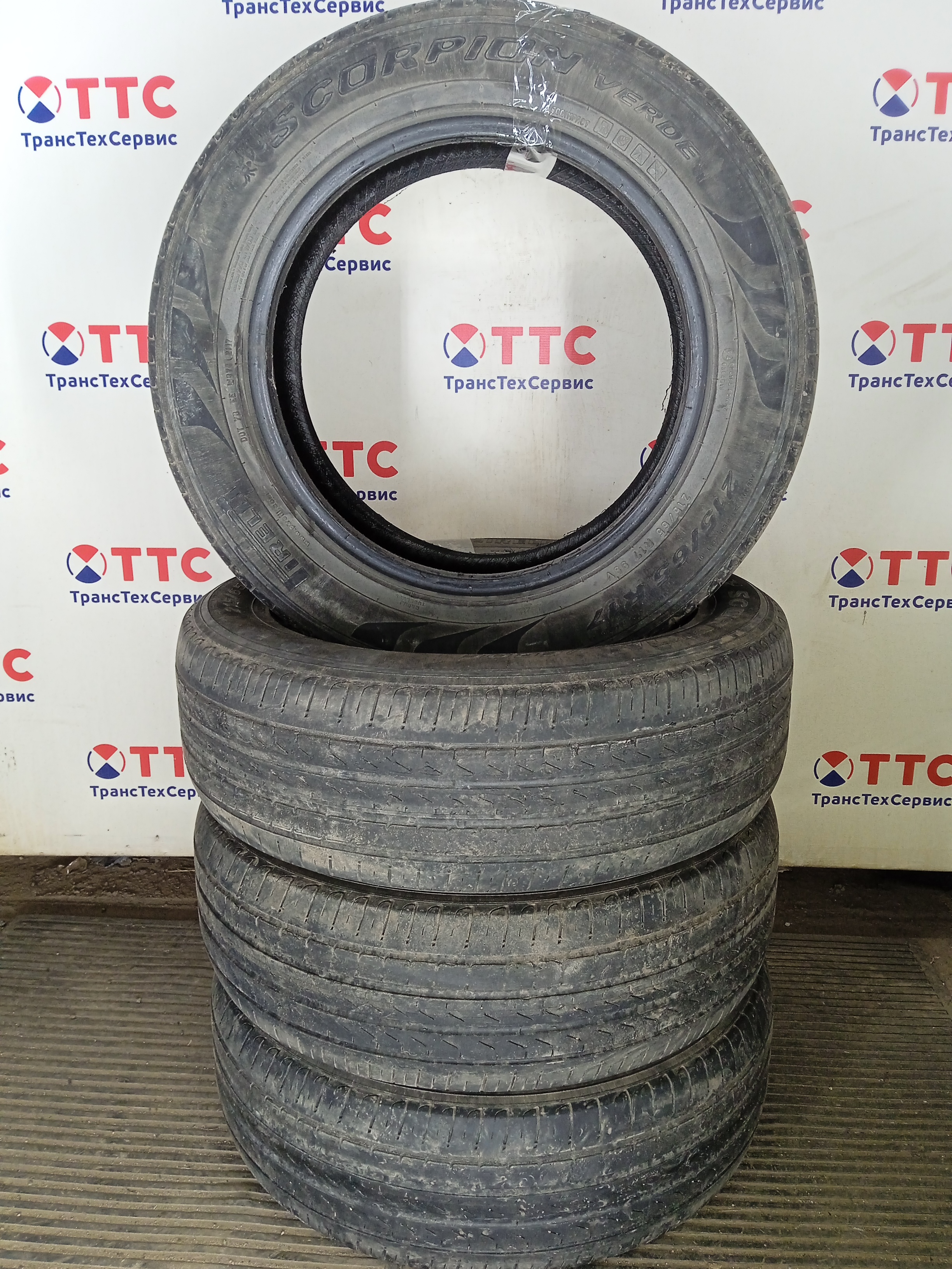 Шины Б\У Pirelli Scorpion Verde 215/65