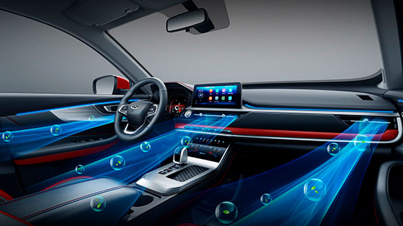 интерьер CHERY Tiggo 4 PRO